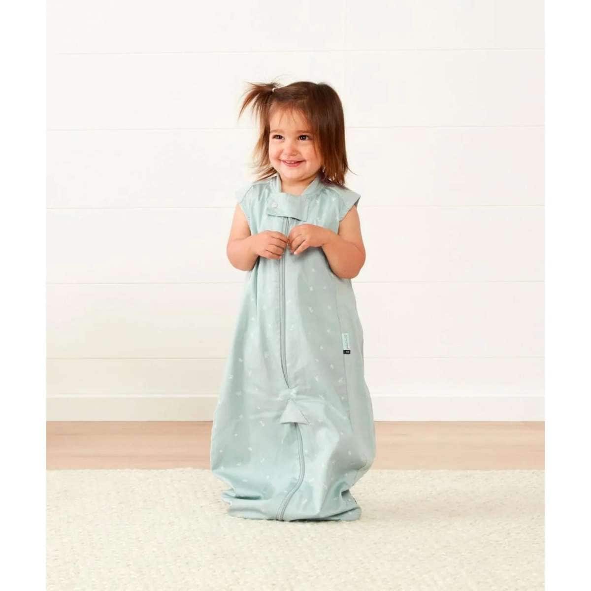 ergoPouch Organic Cotton Sleep Suit Bag 0.3 TOG for 24 Years Kids Sage