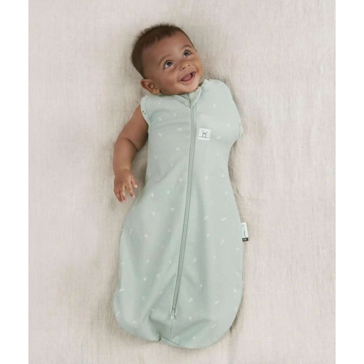 ergoPouch Cocoon Swaddle Bag 1.0 TOG for 0-3 Months Babies Sage ...