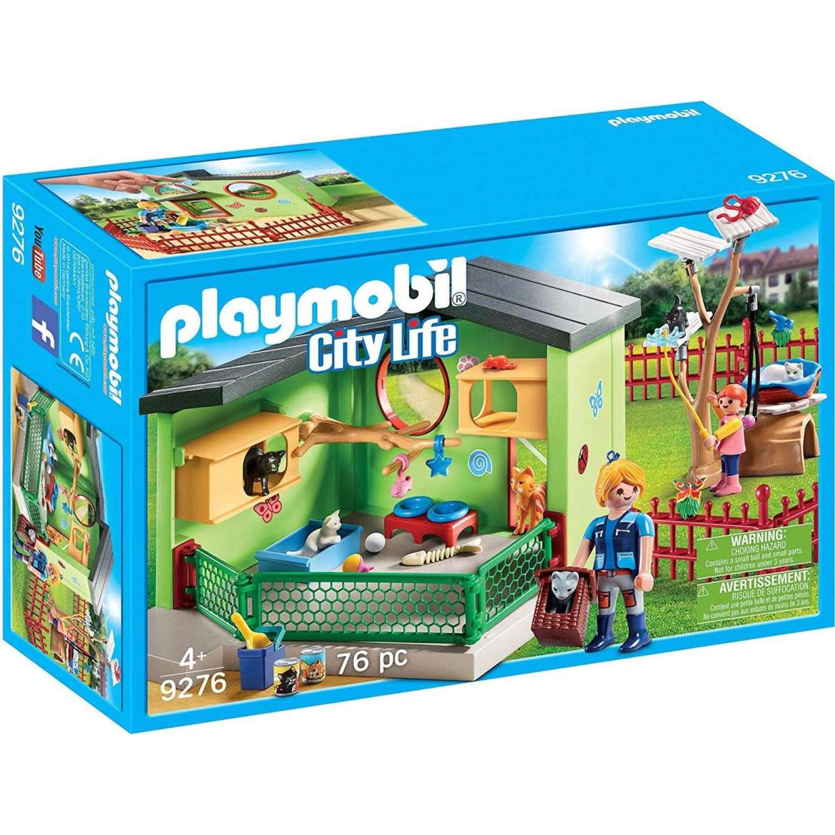 Playmobil Pet Hotel Purrfect Stay Cat Boarding Woolworths