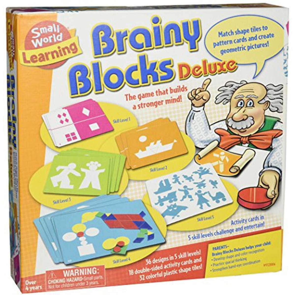 Small World Toys Brainy Blocks Deluxe Baby Toy Woolworths
