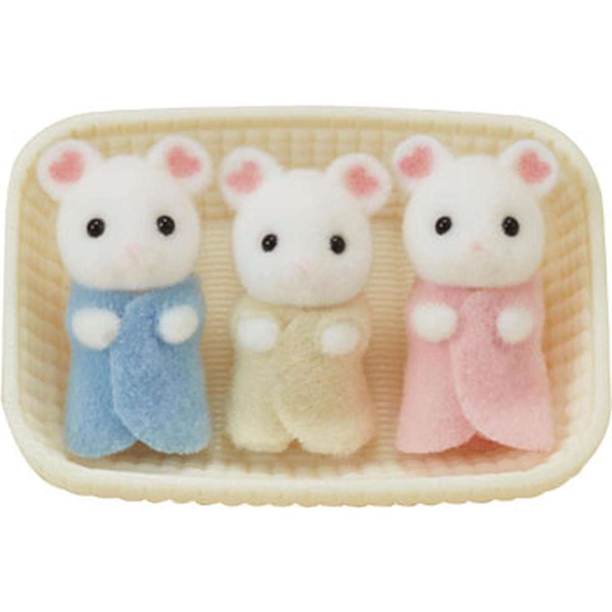 Sylvanian Families Marshmallow Mouse Triplets | Woolworths