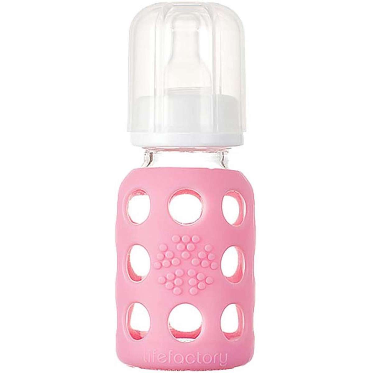 Thermos Lifefactory Baby Bottle (Pink) 120mL Woolworths