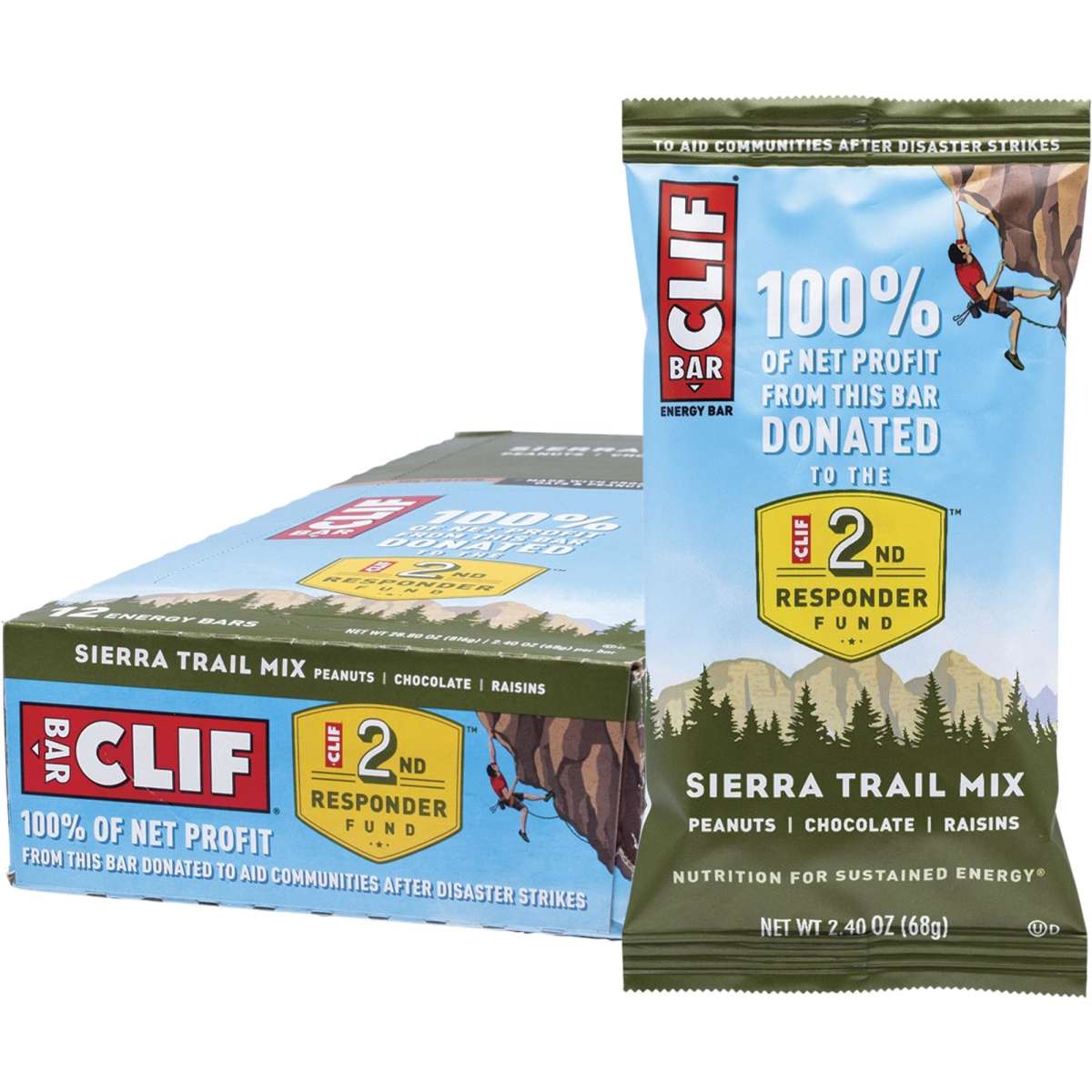 Clif Energy Bar Sierra Trail Mix 68g Woolworths