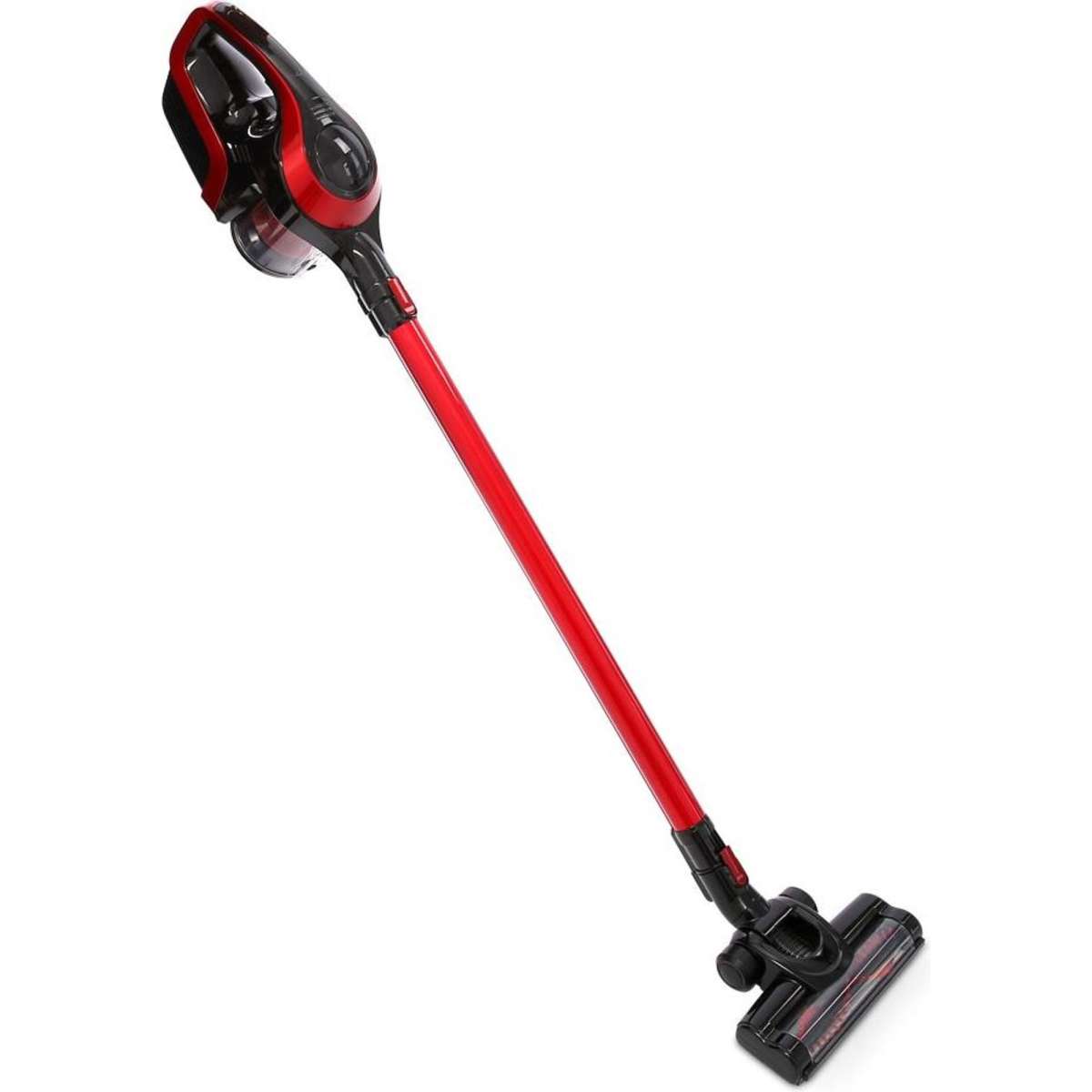 Devanti Cordless Stick Vacuum Cleaner Black and Red Woolworths