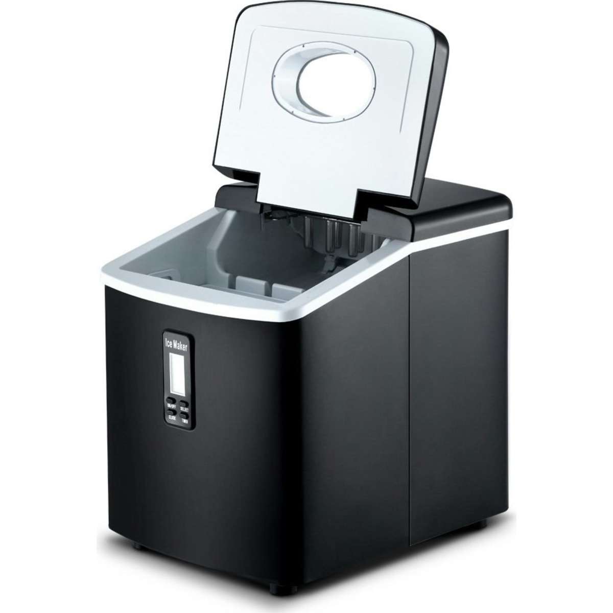 Devanti 3.2L Portable Ice Maker Commercial Machine Stainless Steel Ice Cube BK Woolworths