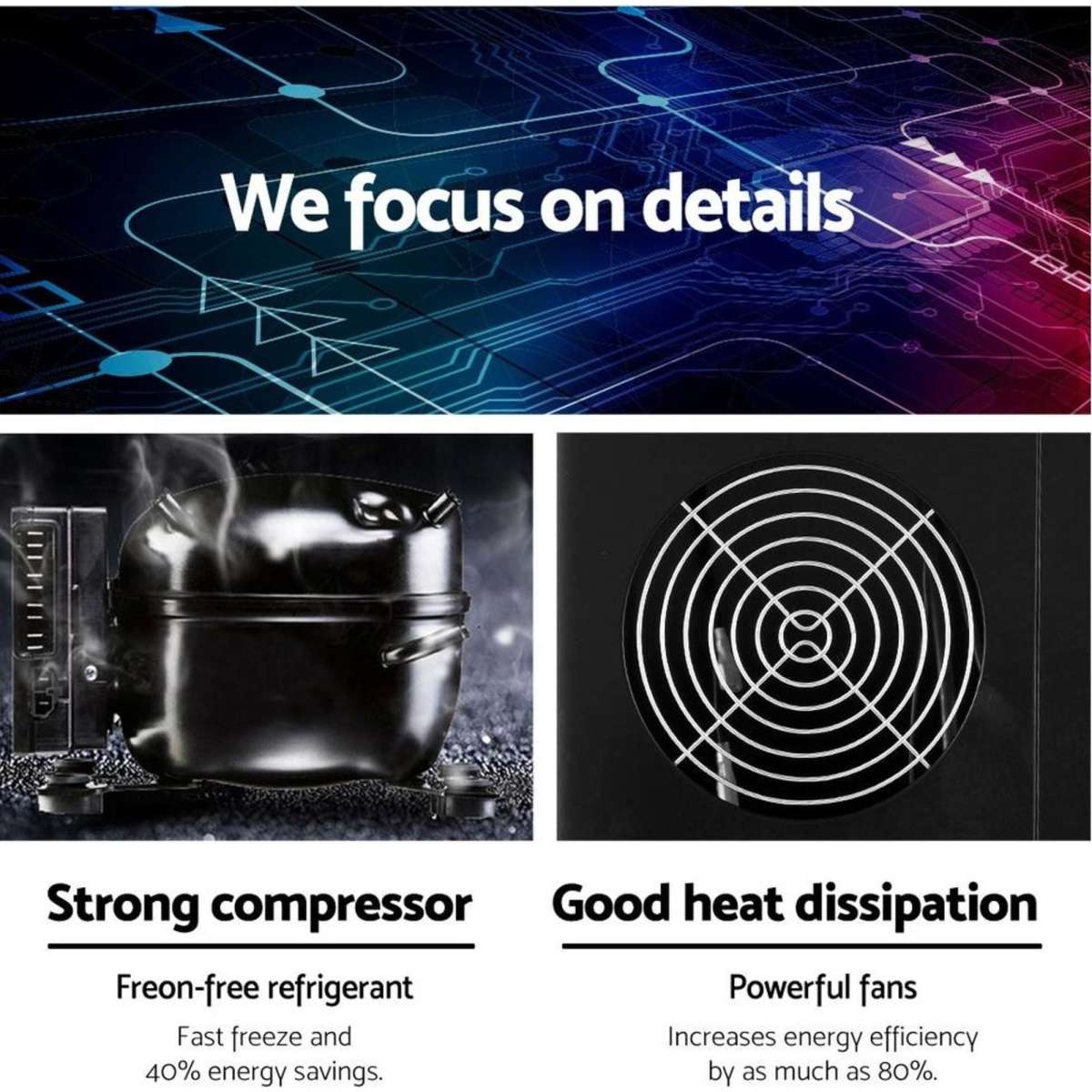 Devanti 3.2L Portable Ice Maker Commercial Machine Stainless Steel Ice