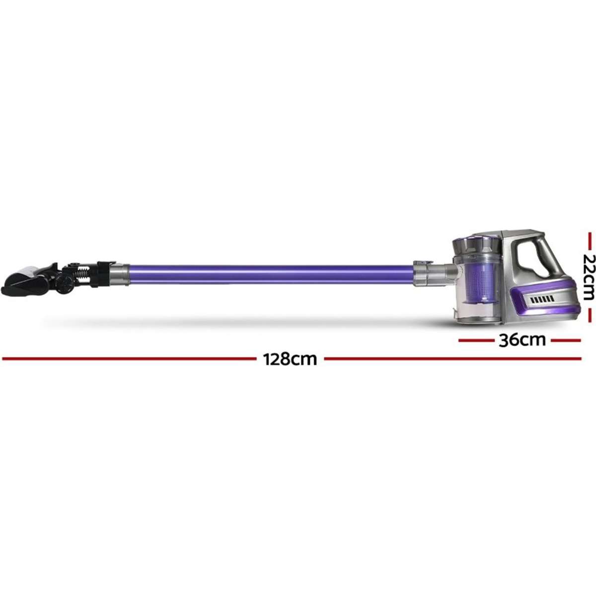 Devanti 150W Stick Vacuum Cleaner Cordless Handheld Handstick Headlight