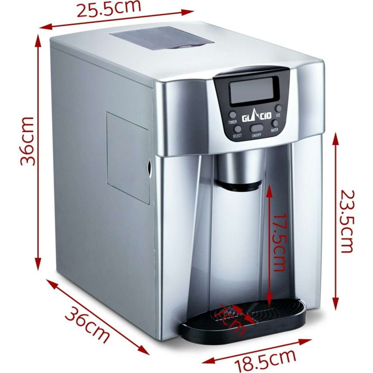 Devanti 2L Portable Ice Maker Commercial Machine Water Dispenser Ice