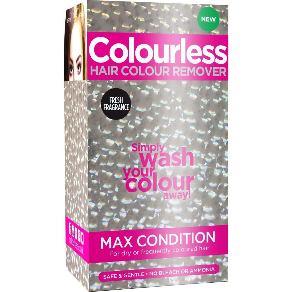 Colourless Hair Colour Remover Max Condition 240ml Woolworths