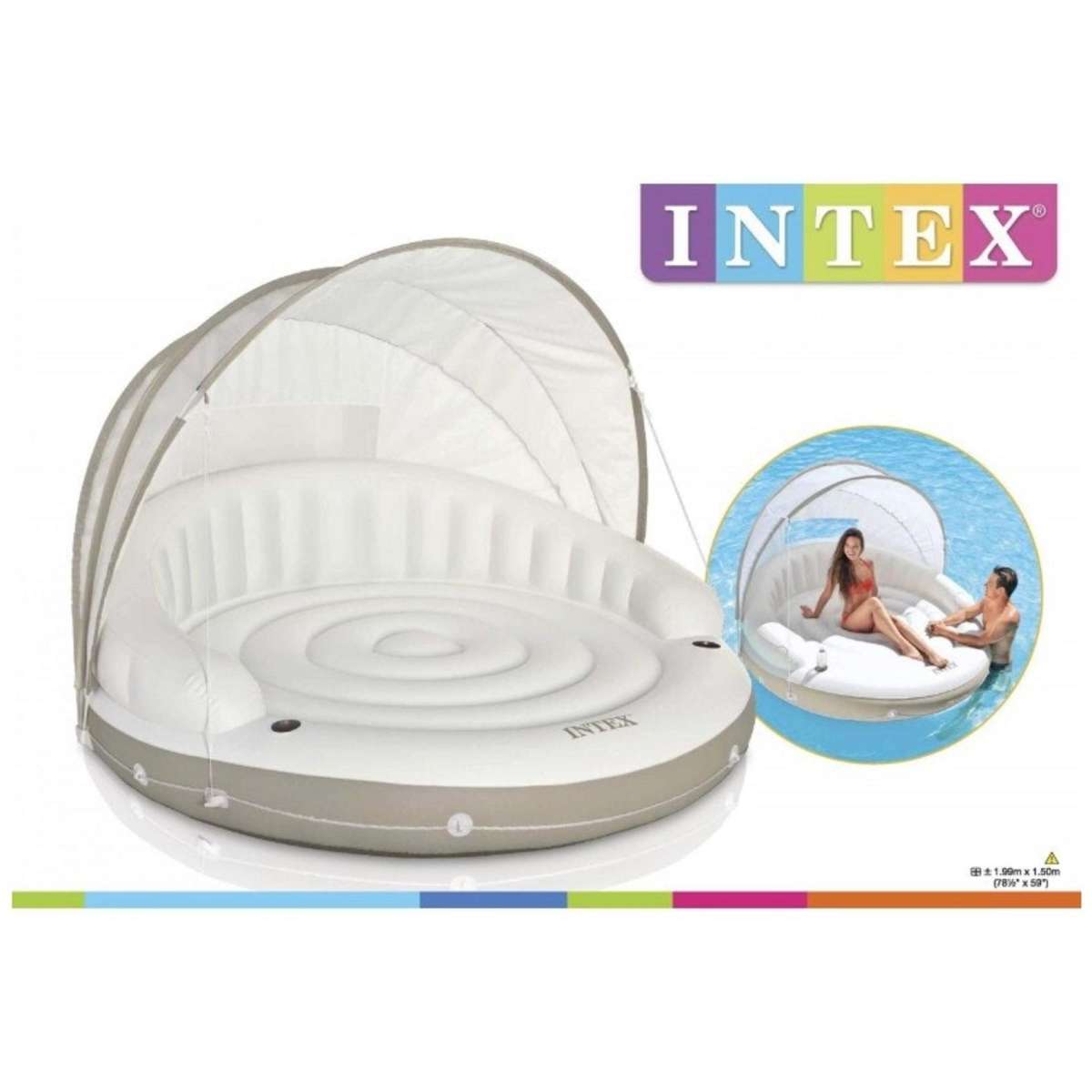 Intex Canopy Island White Woolworths
