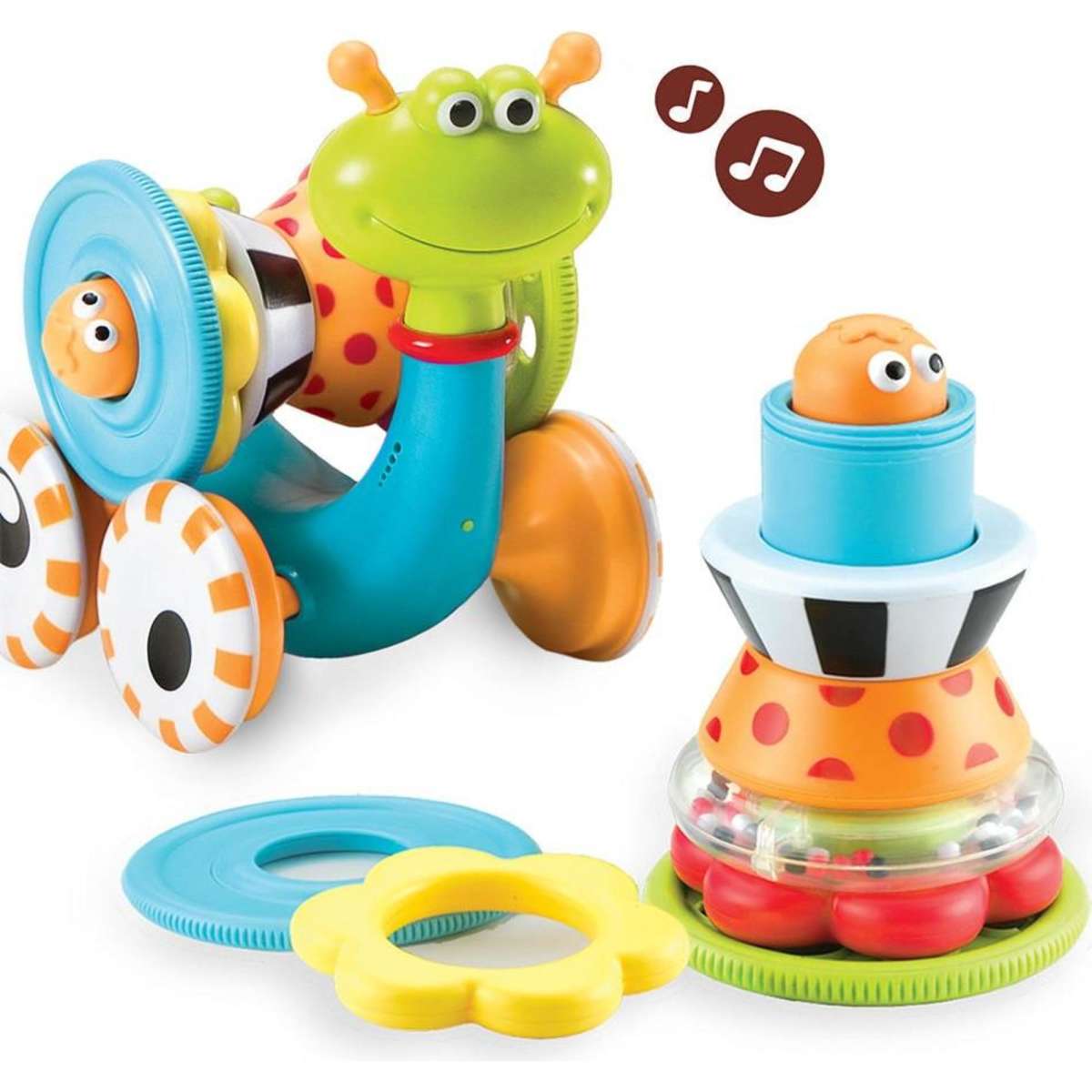 Yookidoo Crawl N Go Snail Baby Activity Toy | Woolworths