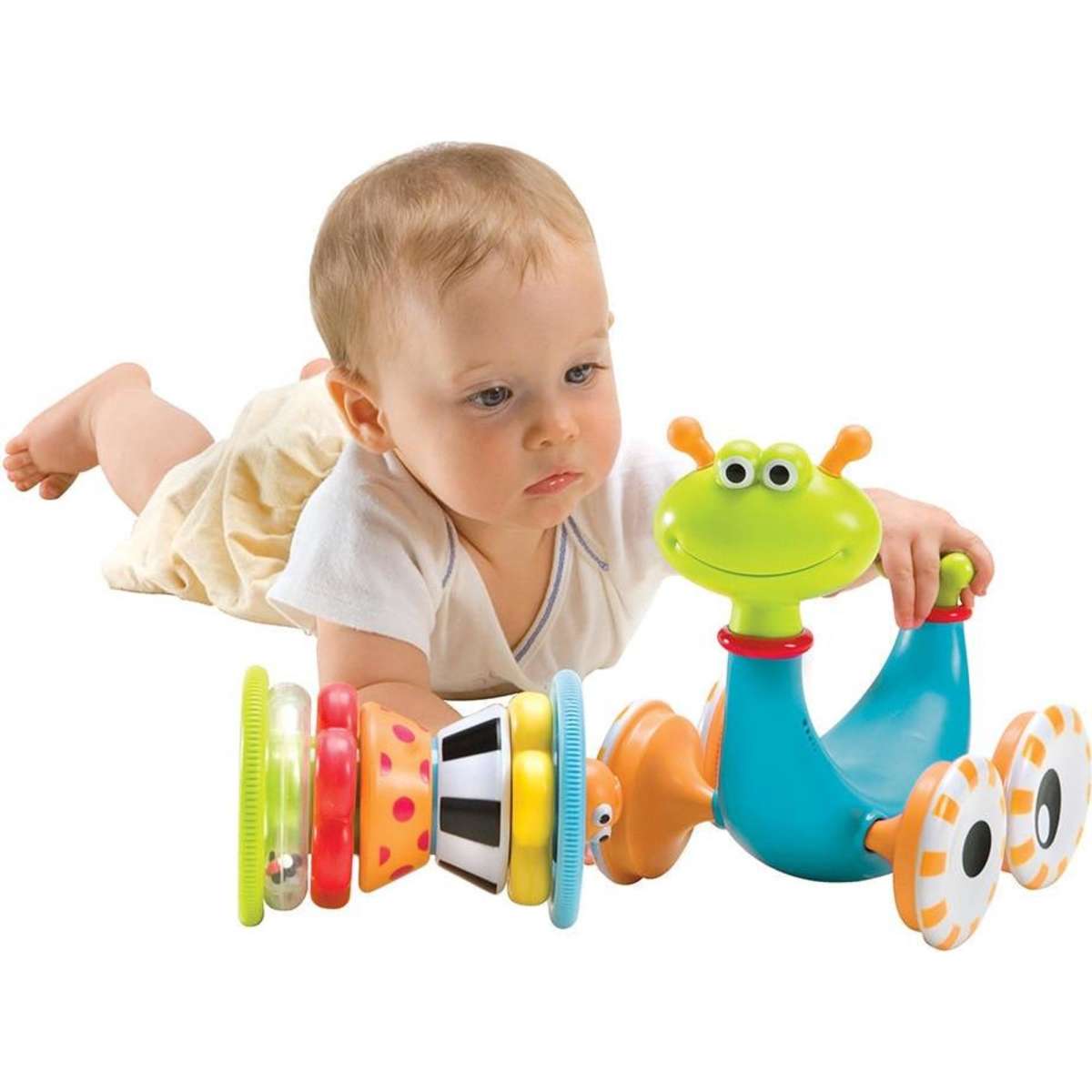 Yookidoo Crawl N Go Snail Baby Activity Toy Woolworths
