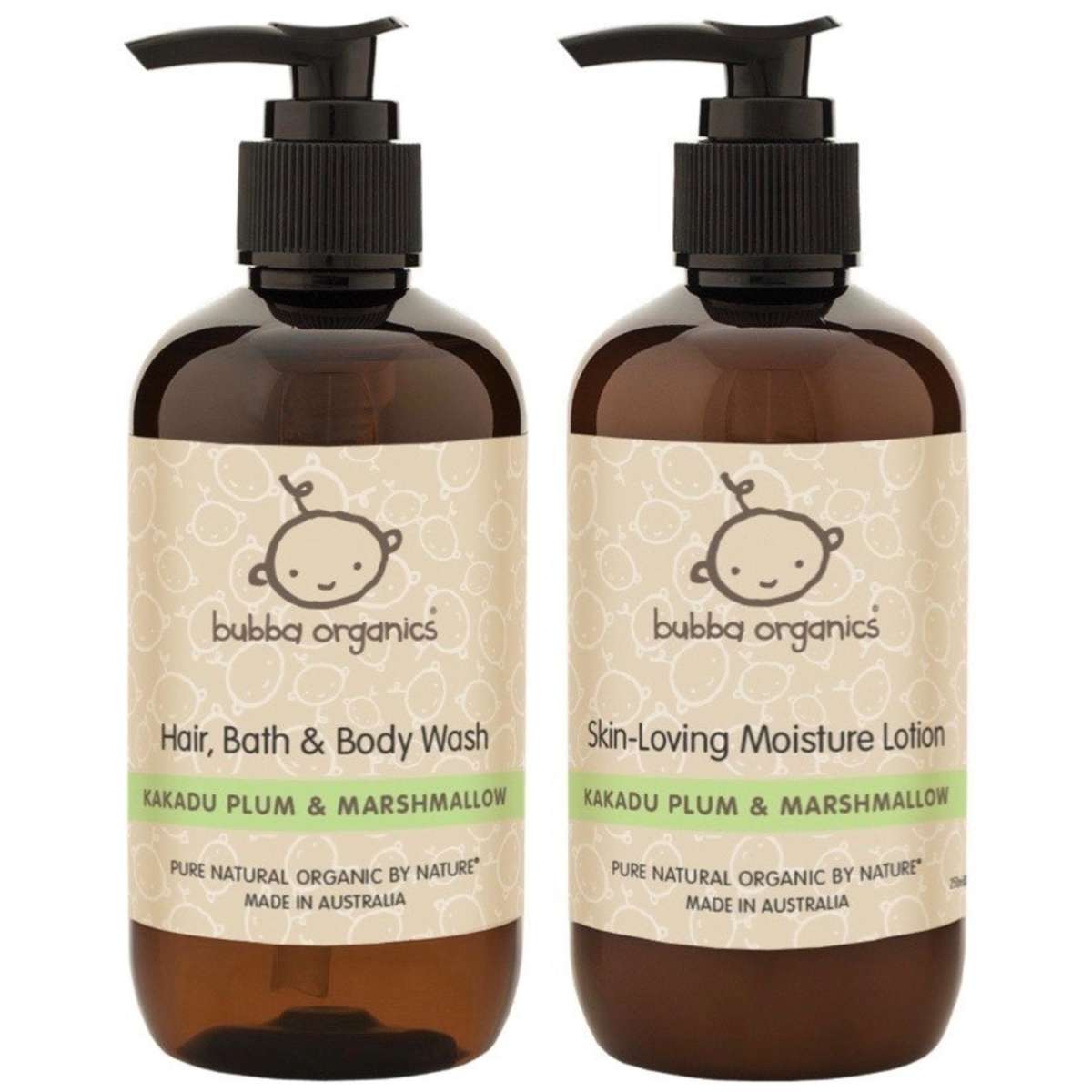 Bubba Organics Kakadu Plum and Marshmallow Mother and Baby Shampoo and ...