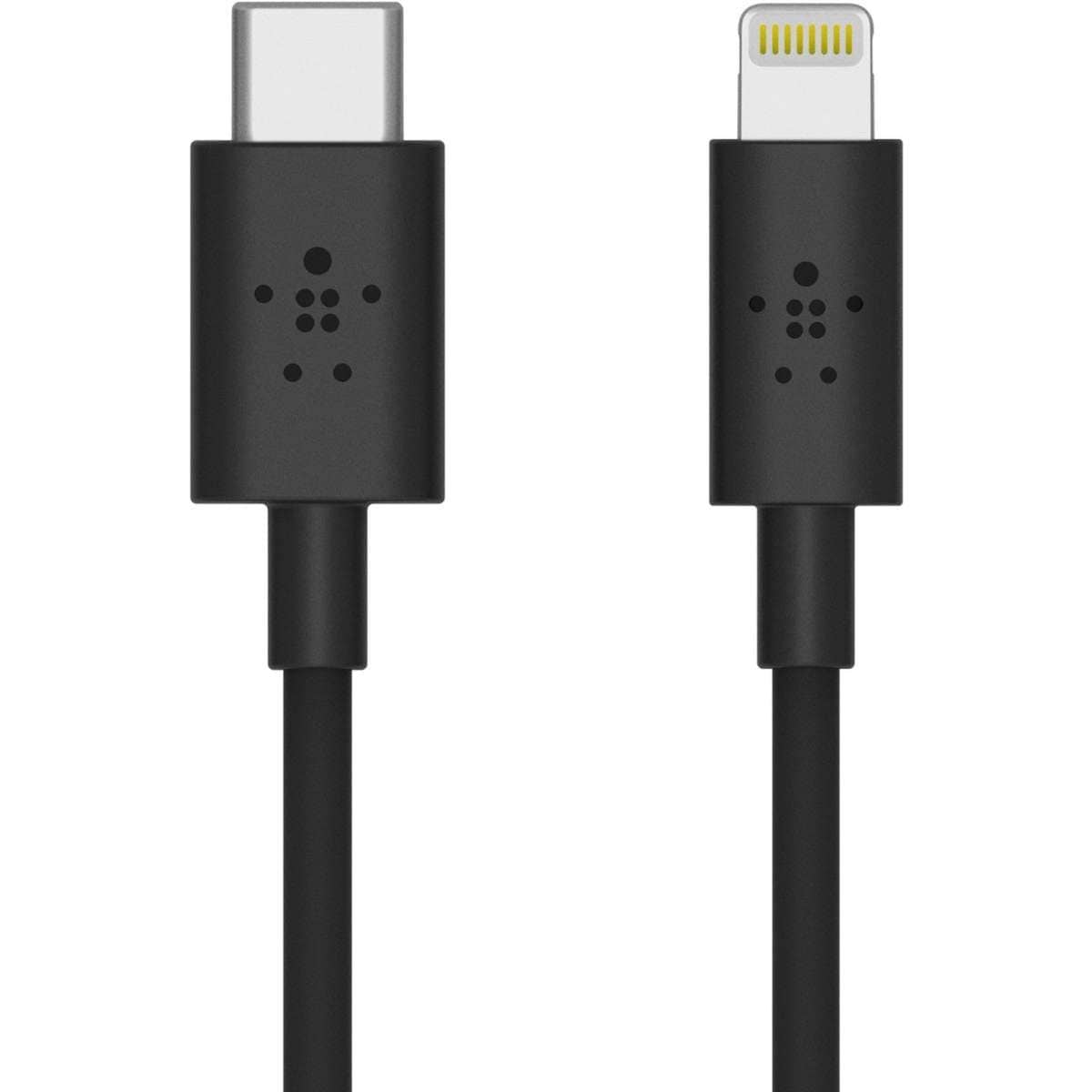 Belkin Boost Charge USBC Cable With Lightning Connector Black