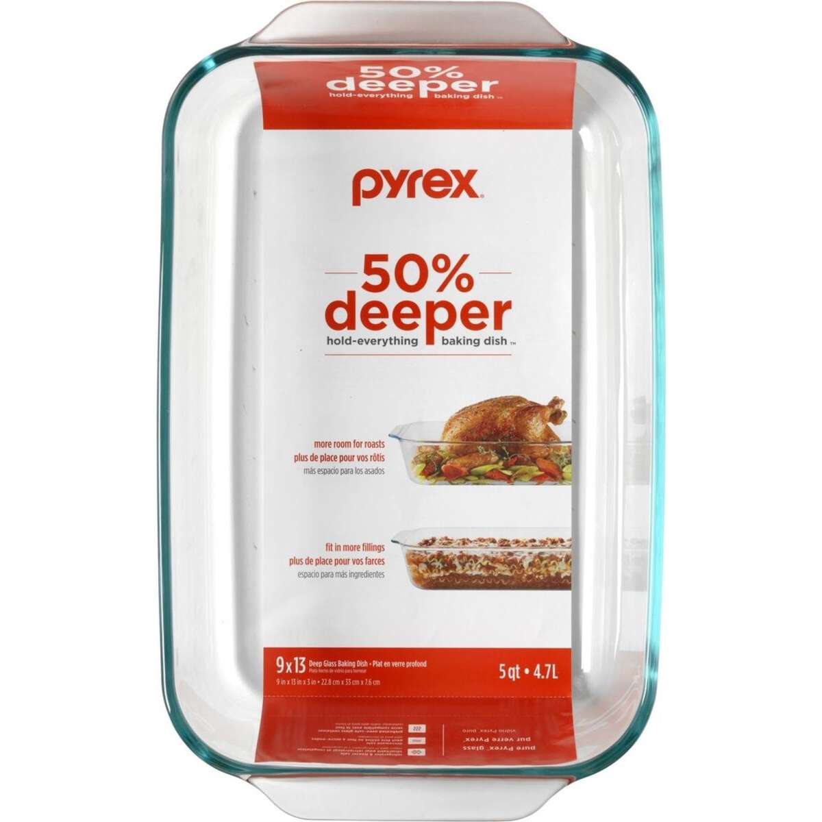 Pyrex Deep Glass Baking Dish 9 X 13 Woolworths pyrex-round-glass-casserole-dish-1-5ltr-andy-catering-equipment