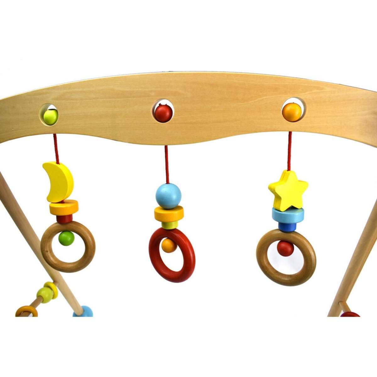 Tooky Toy Wooden Baby Gym Woolworths