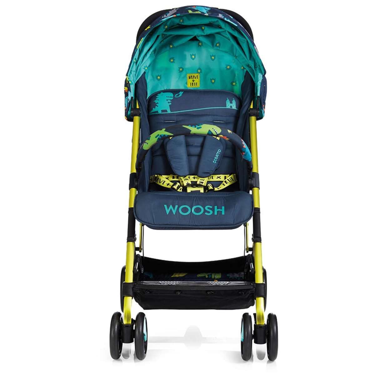 Cosatto Woosh 2 Stroller w/ Bumper Bar Dragon Kingdom 0m+ Woolworths
