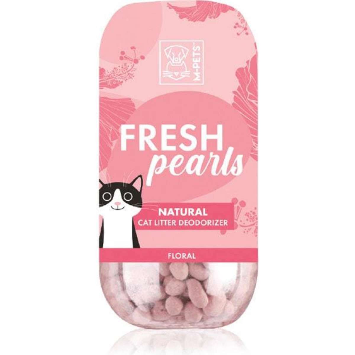 MPets Fresh Pearls Natural Cat Litter Deodoriser Floral 450 ml