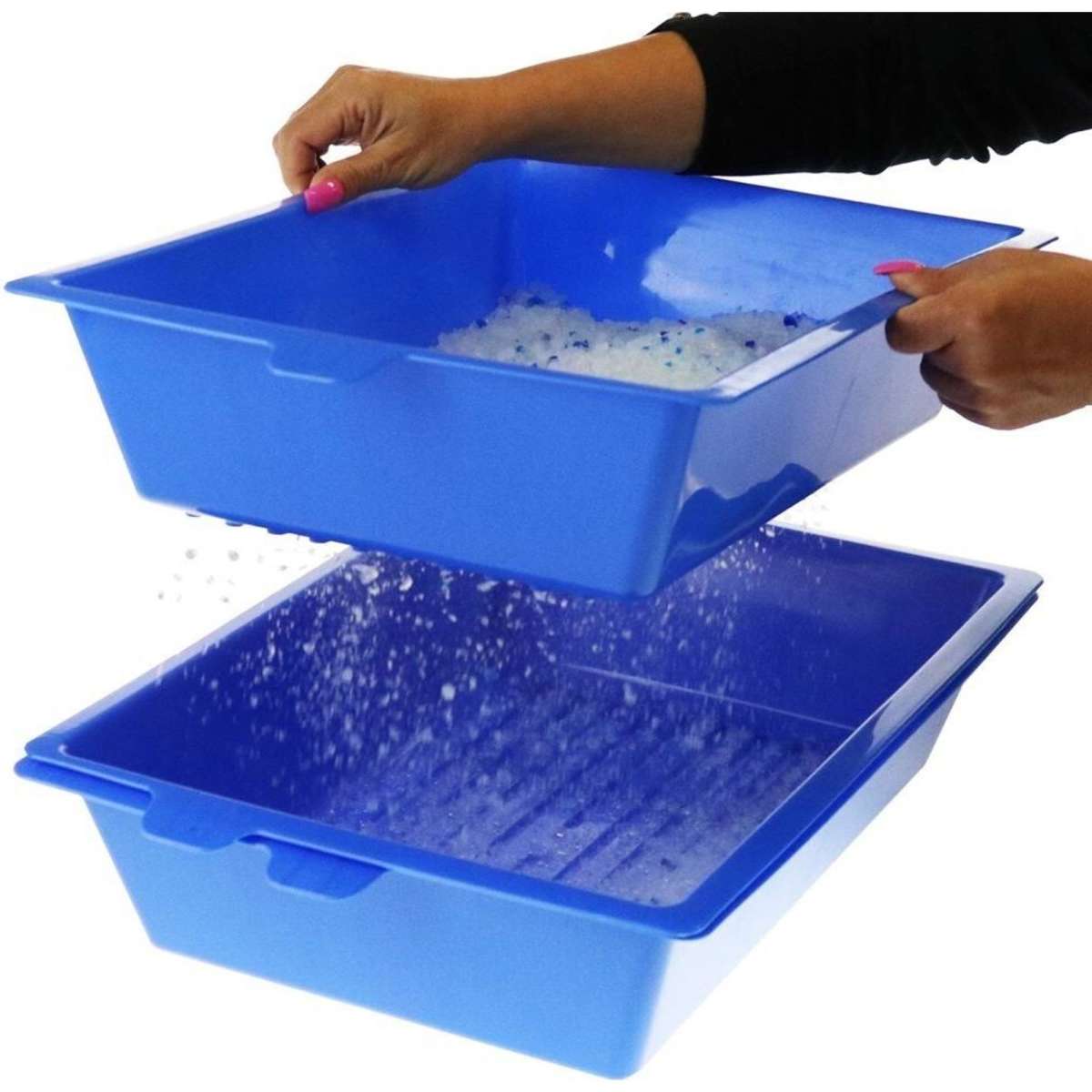 Paws & Claws Lift N Sift Cat Litter Tray 45X32X12cm Woolworths