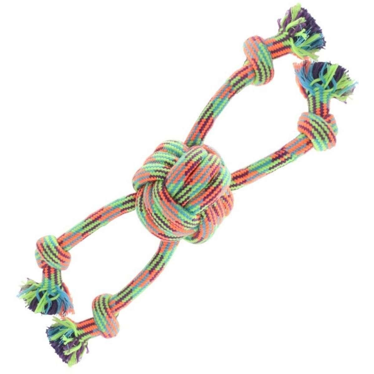 Paws & Claws Tug-Of-War Knotted Rope 35cm Assorted | Woolworths