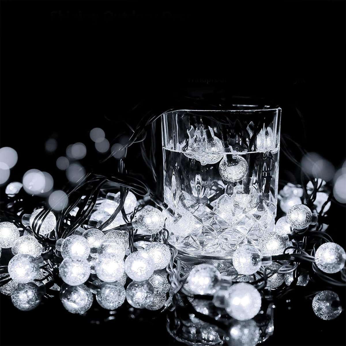 Milano Decor Solar Outdoor Festoon Lights White 30 Lights Woolworths