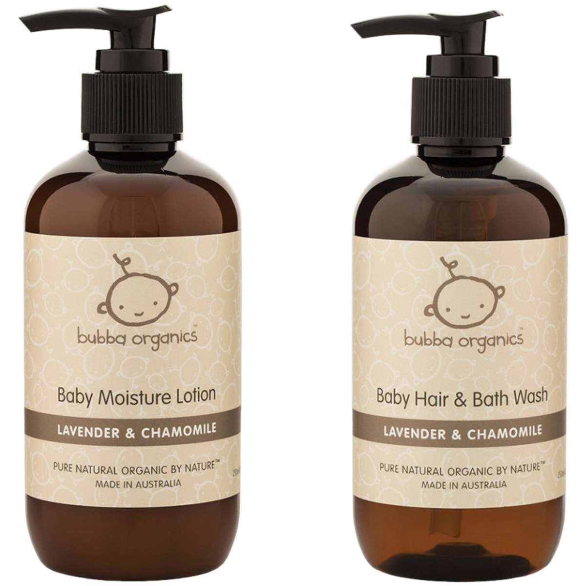 Australian Made Bubba Organics Lavender, Chamomile Baby Shampoo, Bath ...