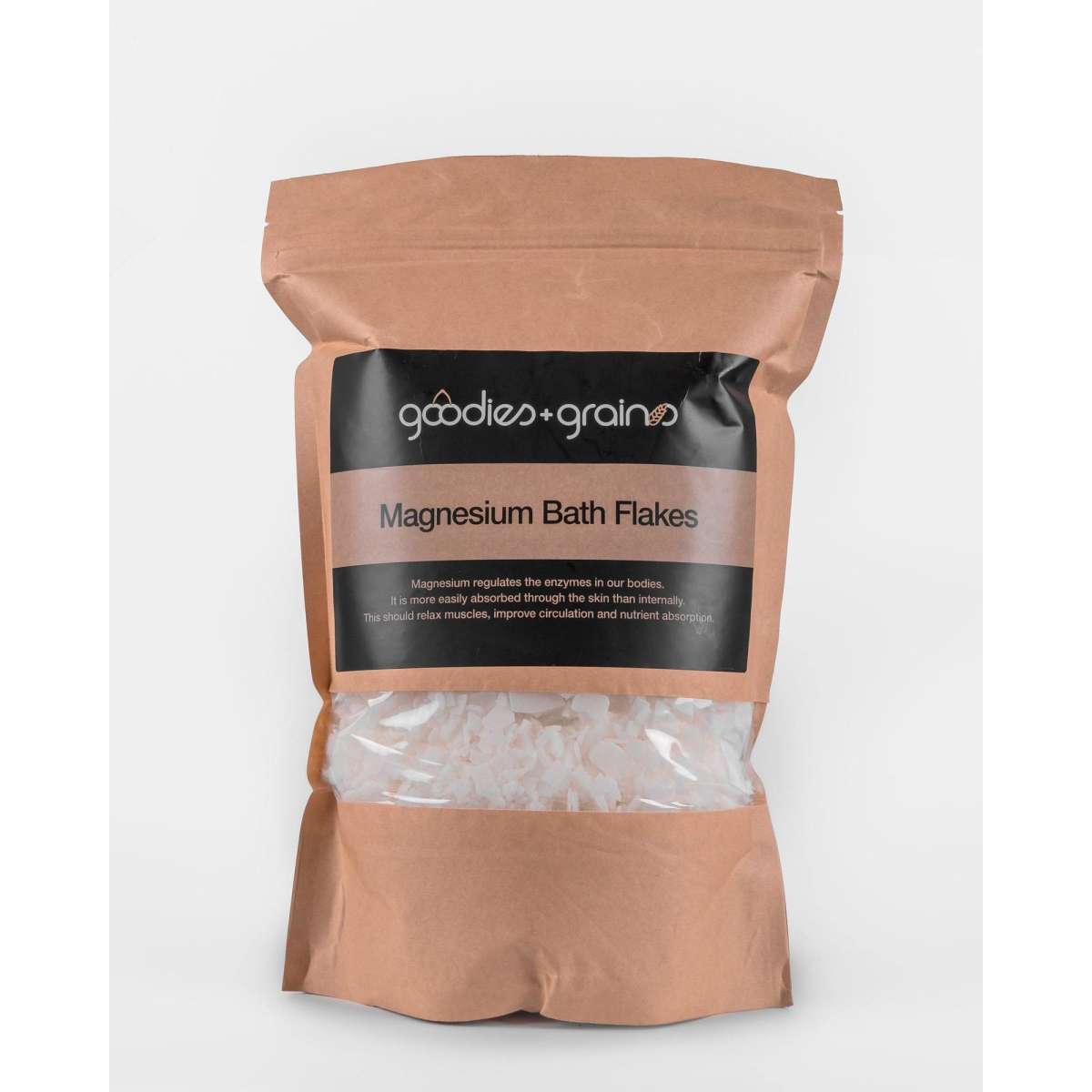 Goodies And Grains Magnesium Bath Flakes 750g Woolworths
