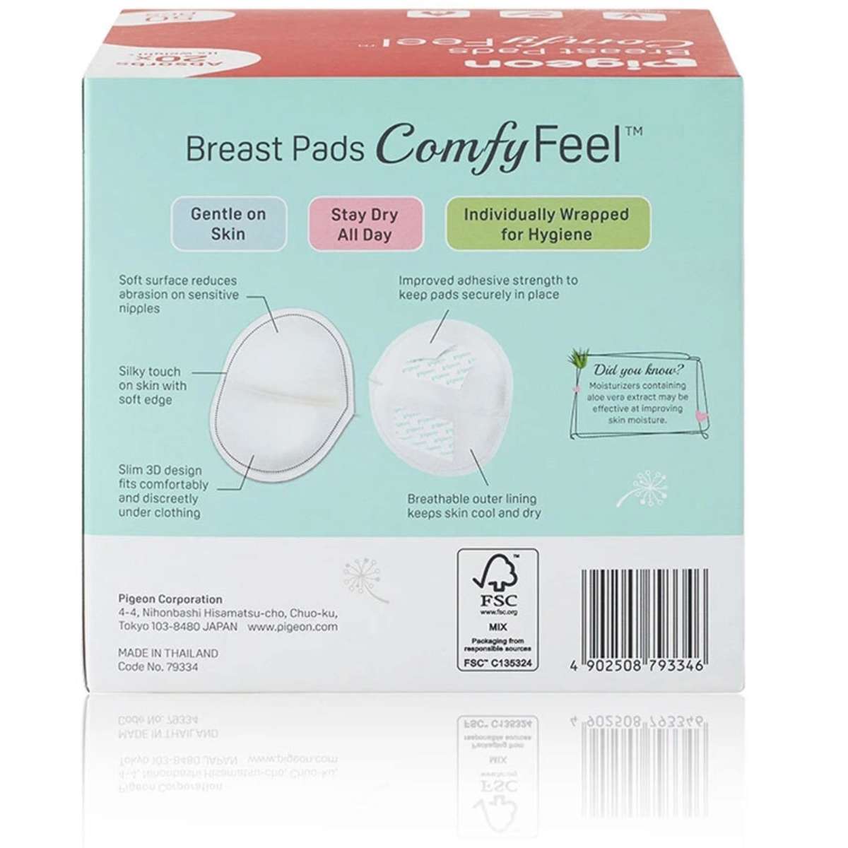 Pigeon Comfy Feel Breast Pads 50pc Woolworths