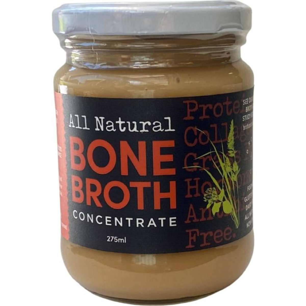 Broth Co Natural Bone Broth Concentrate Grass Fed Beef 275g Woolworths