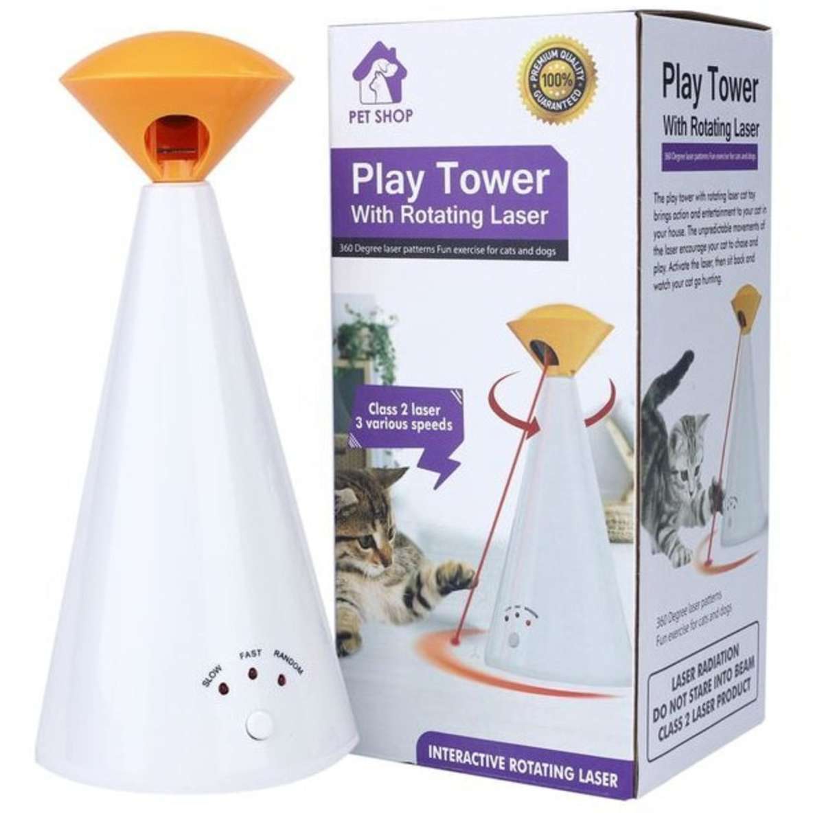 Pet Shop Play Tower With Rotating Laser Woolworths