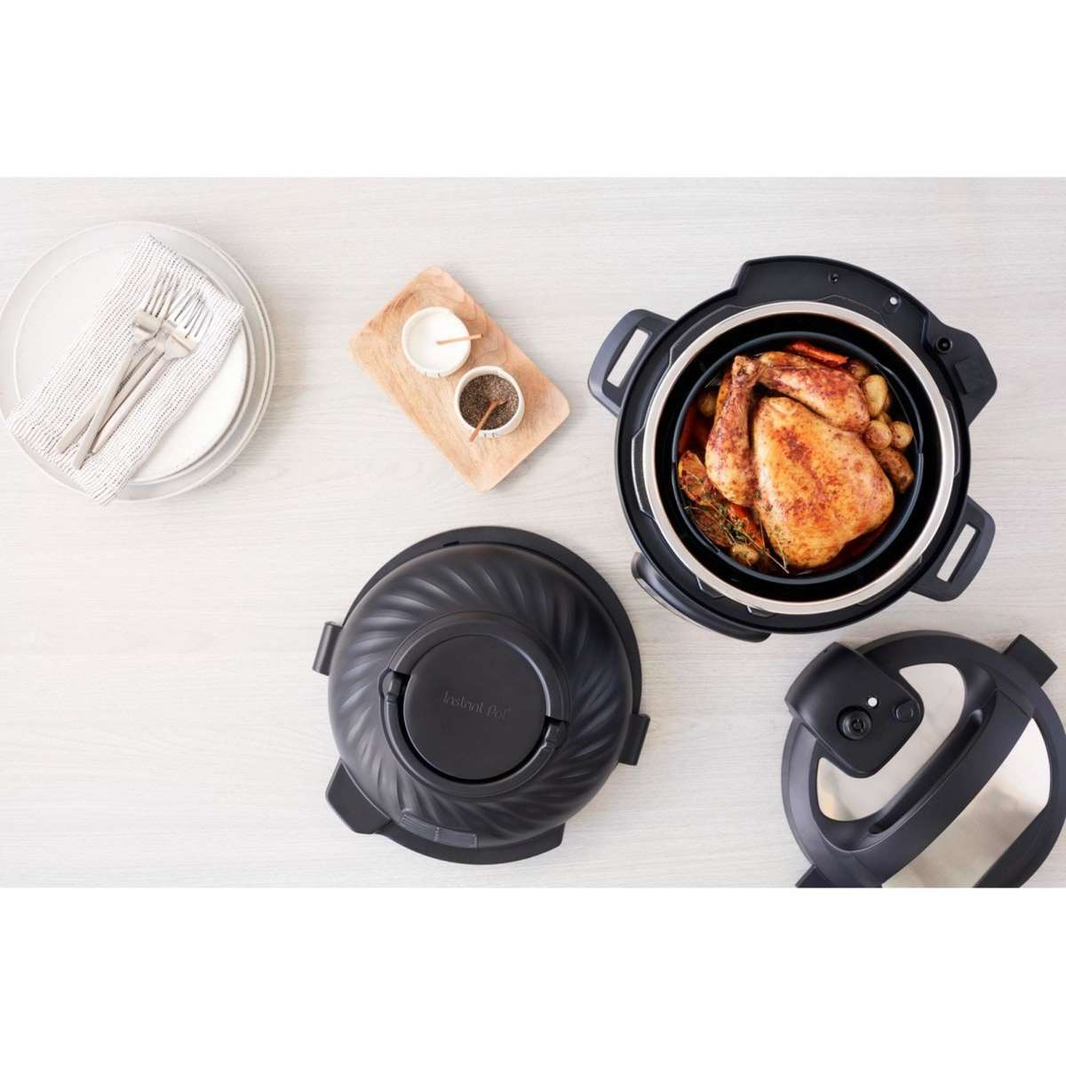Instant Pot Duo Crisp + Air Fryer MultiUse Pressure Cooker and Air