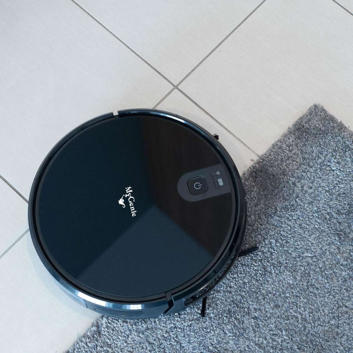 MyGenie XSonic Wifi Pro Robotic Vacuum Cleaner Wet Dry Black Woolworths