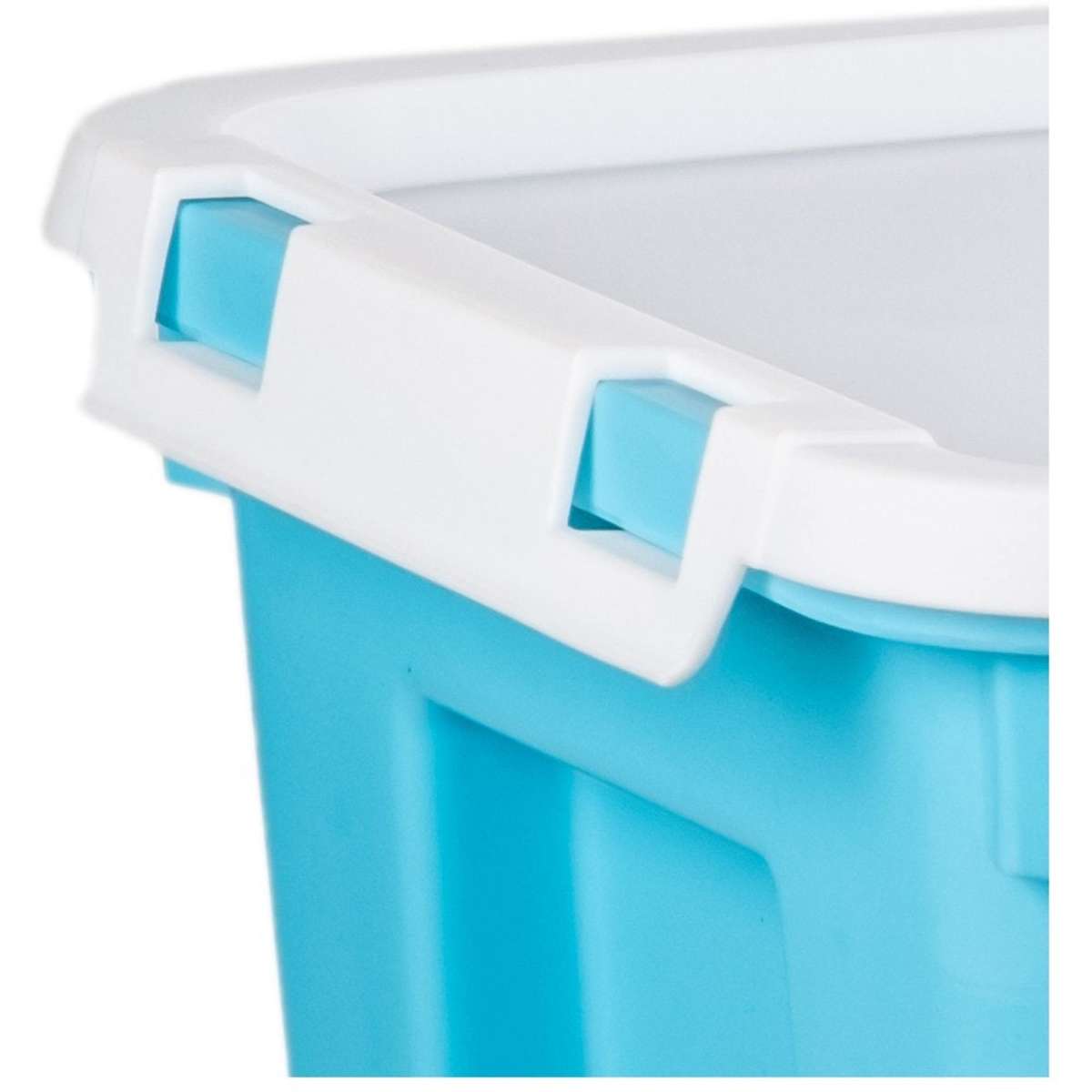 House & Home Storage Container 30L Blue Woolworths