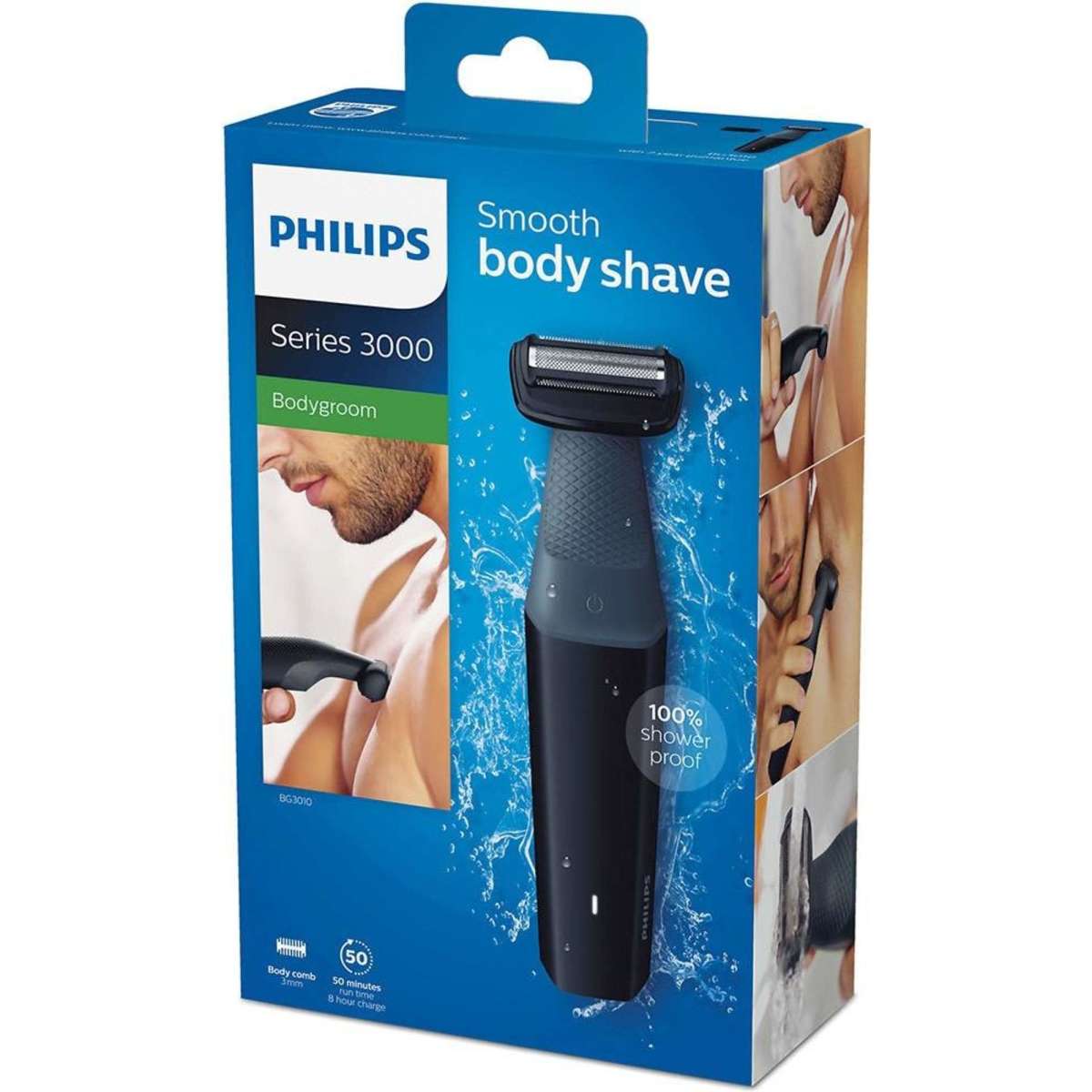 Philips Men ShowerProof Cordless Body Hair Shaver Woolworths