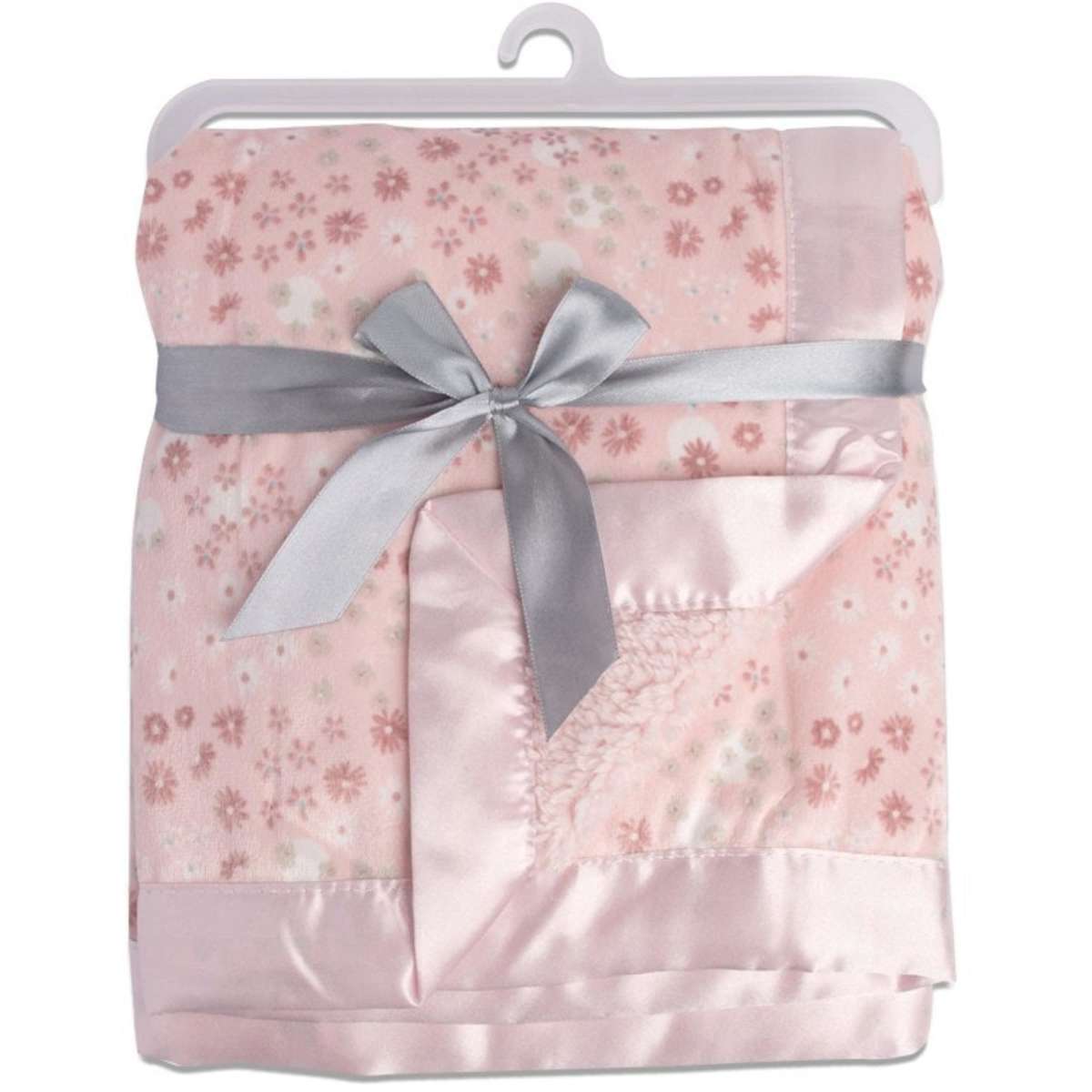 Weegoamigo Sherpa & Mink Blanket Floral Fox Woolworths