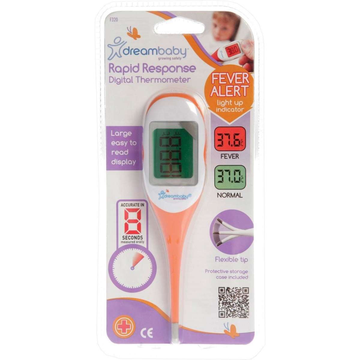 Dreambaby Rapid Response Digital Thermometer Woolworths