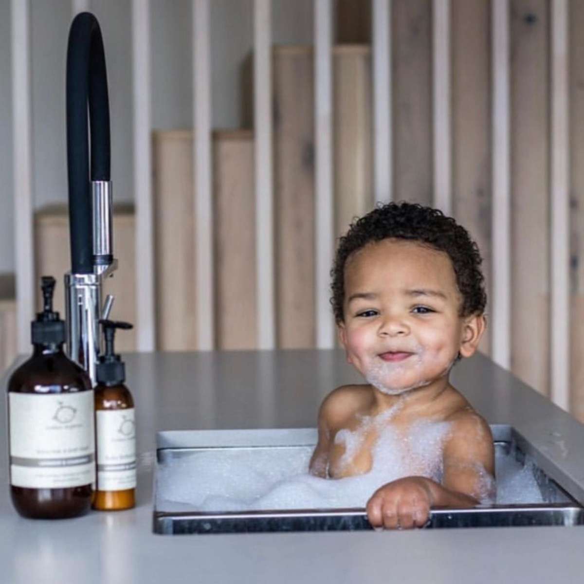 Bubba Organics Lavender & Chamomile Natural Baby Shampoo & Bath Wash