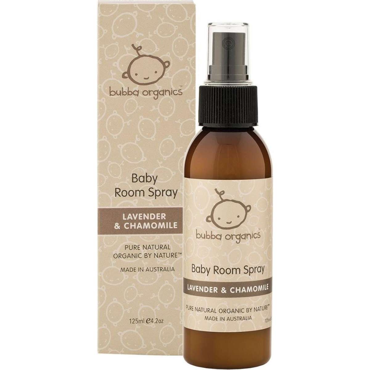 Bubba Organics Lavender & Chamomile Natural Baby Room Spray 125ml