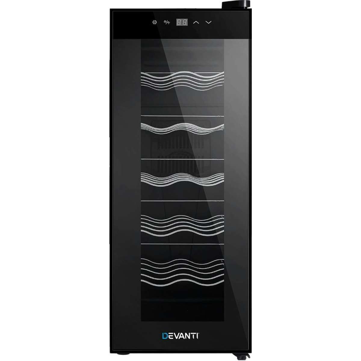 Devanti Wine Cooler Fridge 12 Bottles Woolworths
