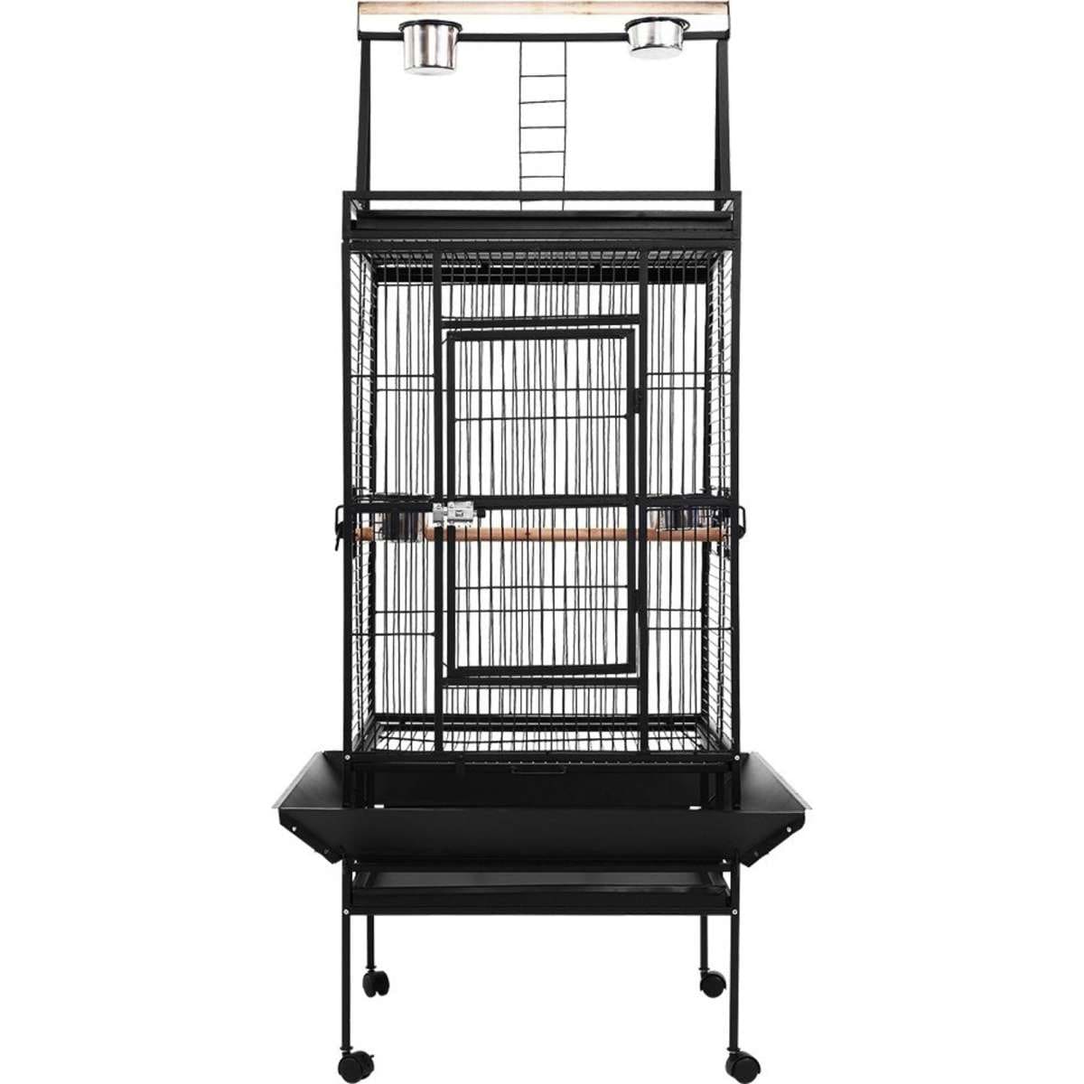 i.Pet Bird Cage Pet Cages Aviary 173CM Large Travel Stand Budgie Parrot