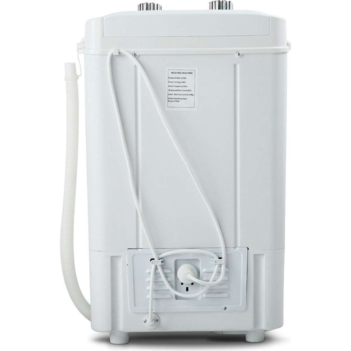 Devanti Portable Washing Machine 4.6KG Black Woolworths