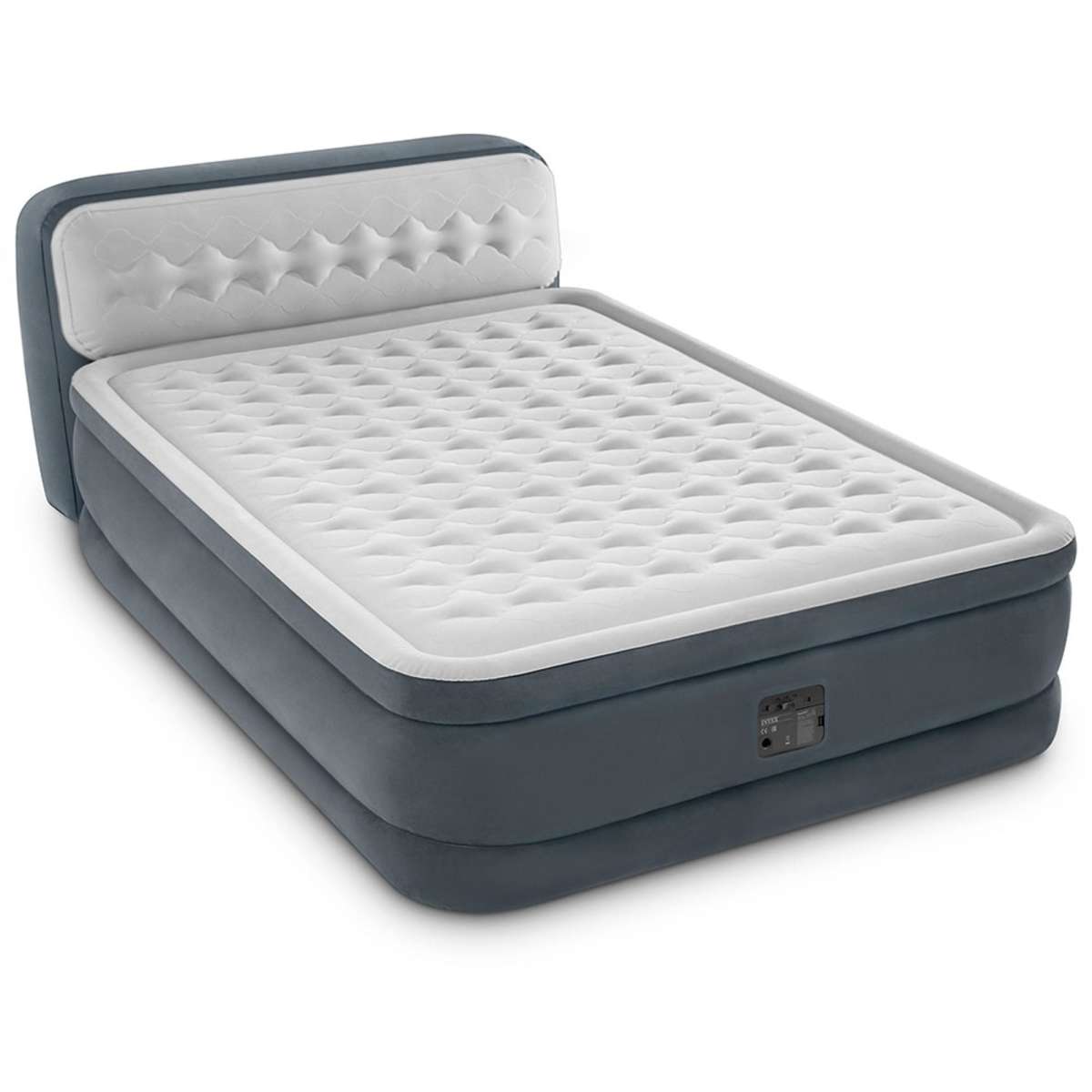 Intex DuraBeam Headboard Inflatable Mattress Queen Size Woolworths