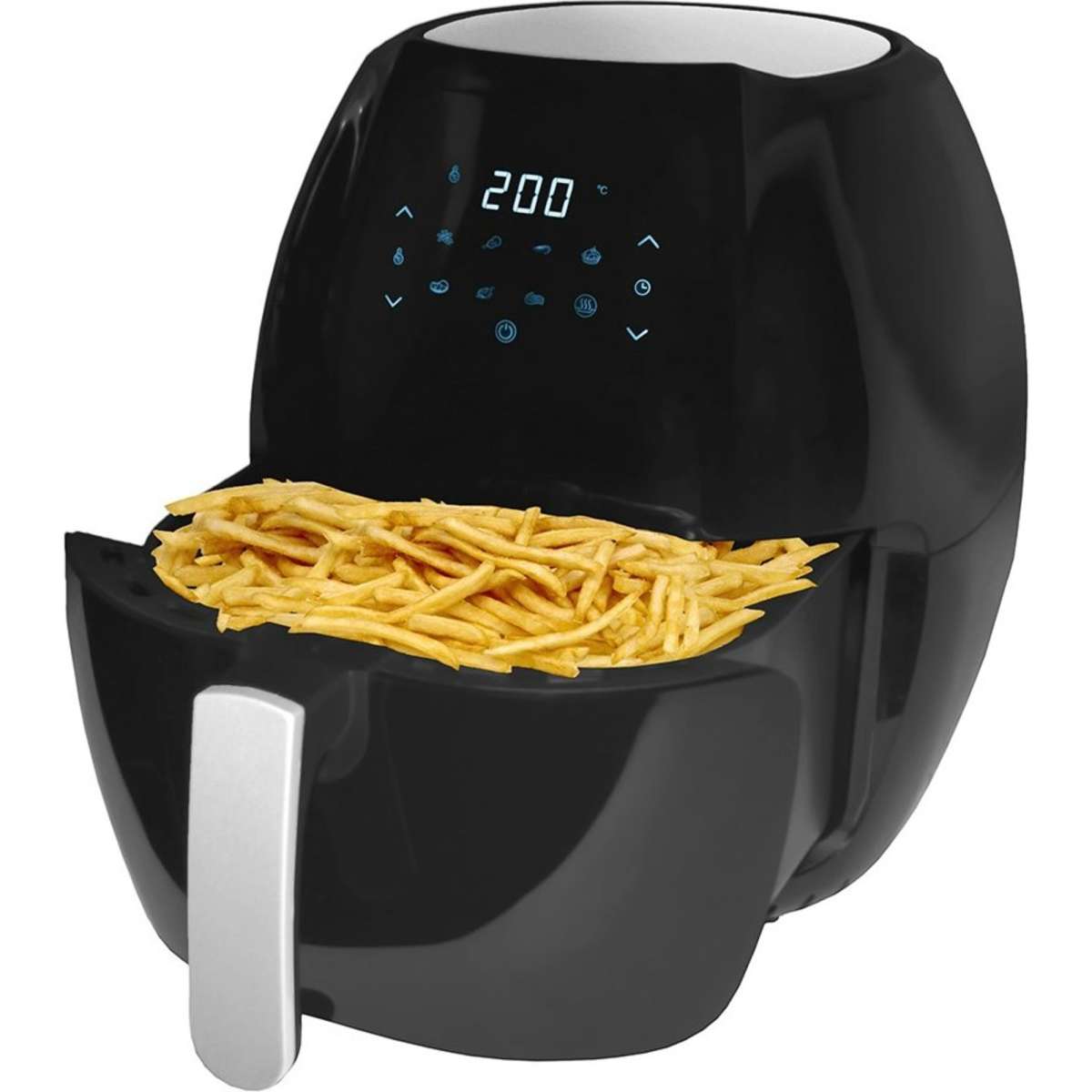Healthy Choice Digital Air Fryer Black 8L Woolworths