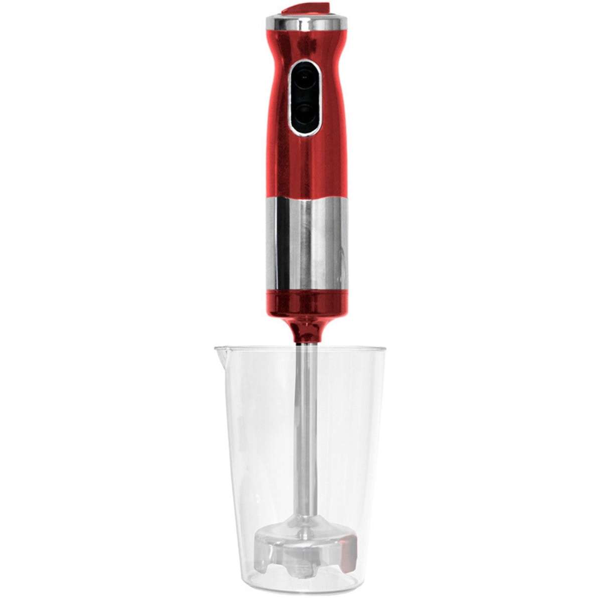 Healthy Choice Hand Blender, Chopper and Mixer Red 700W Woolworths