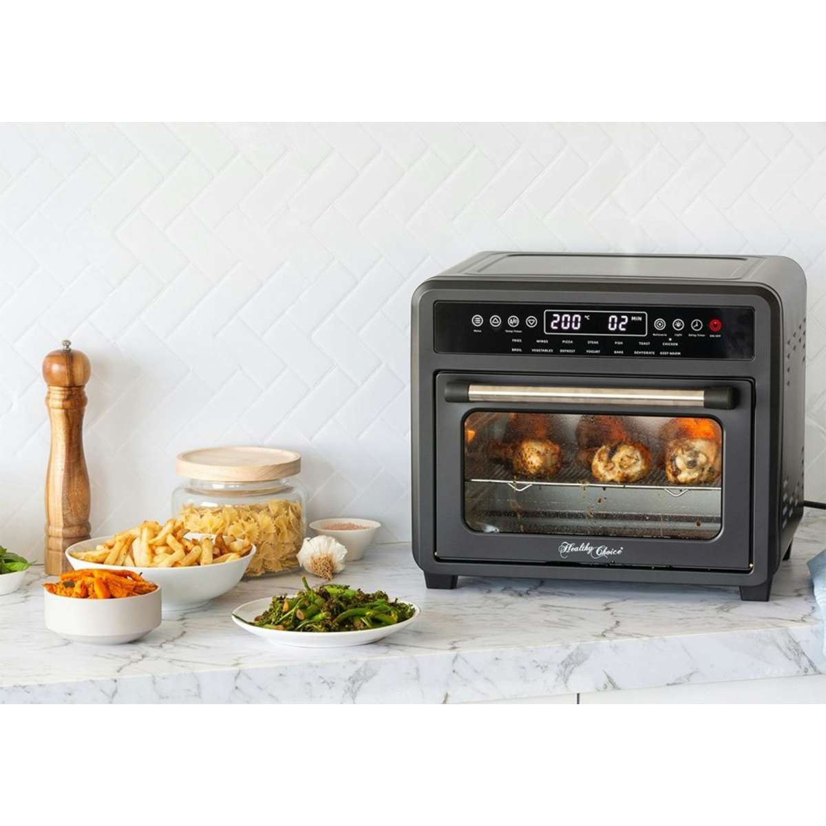 Healthy Choice Air Fryer Convection Oven 23L Woolworths