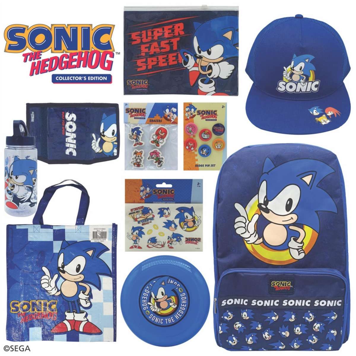 Sonic The Hedgehog Showbag 21 Woolworths