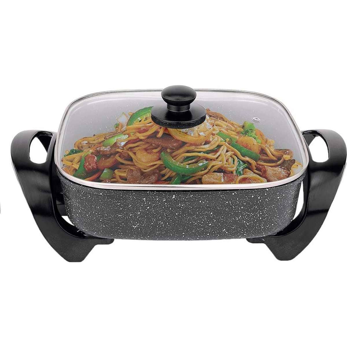 Healthy Choice Stone Electric Fry Pan 1500W Woolworths