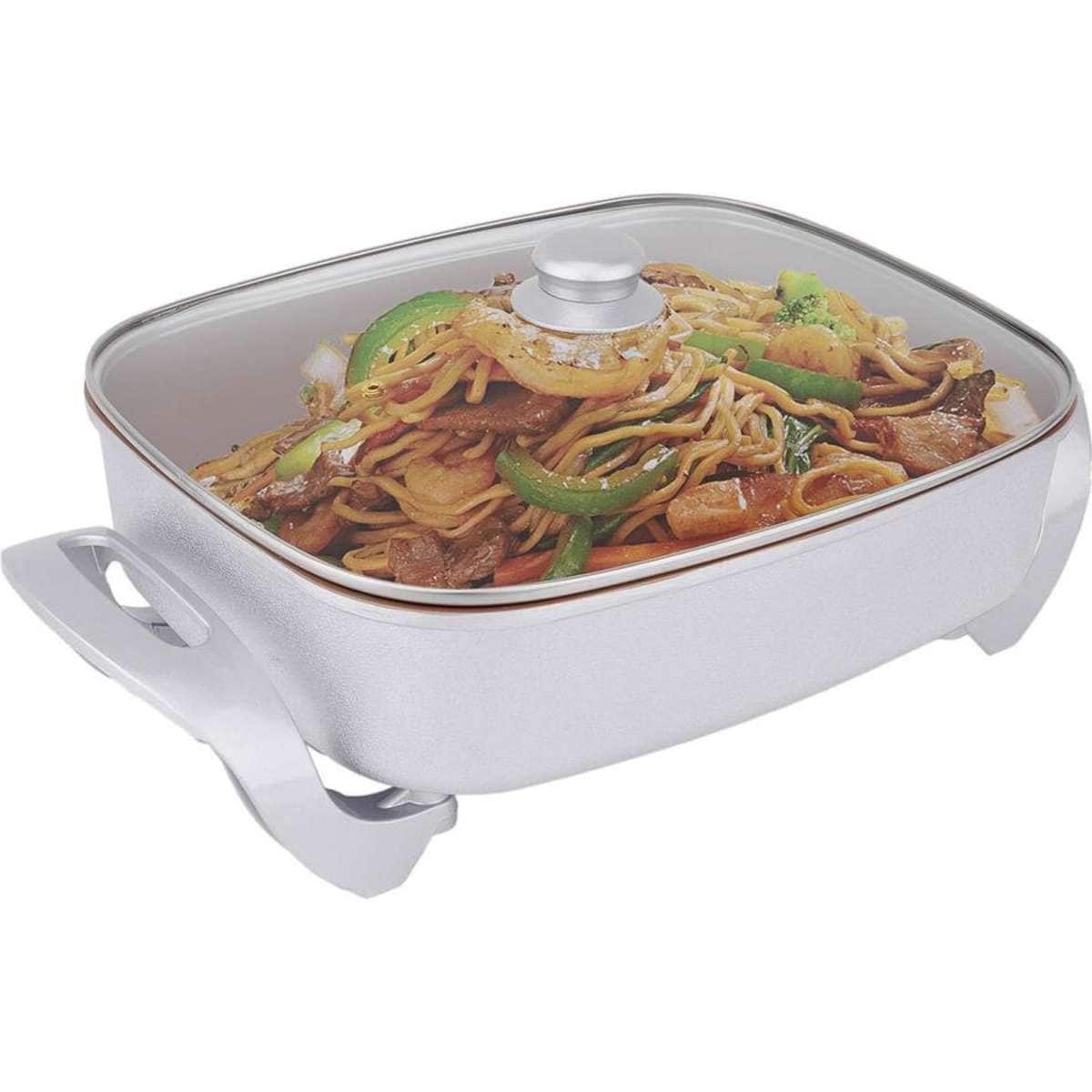 Healthy Choice NonStick Electric Frypan Copper Woolworths