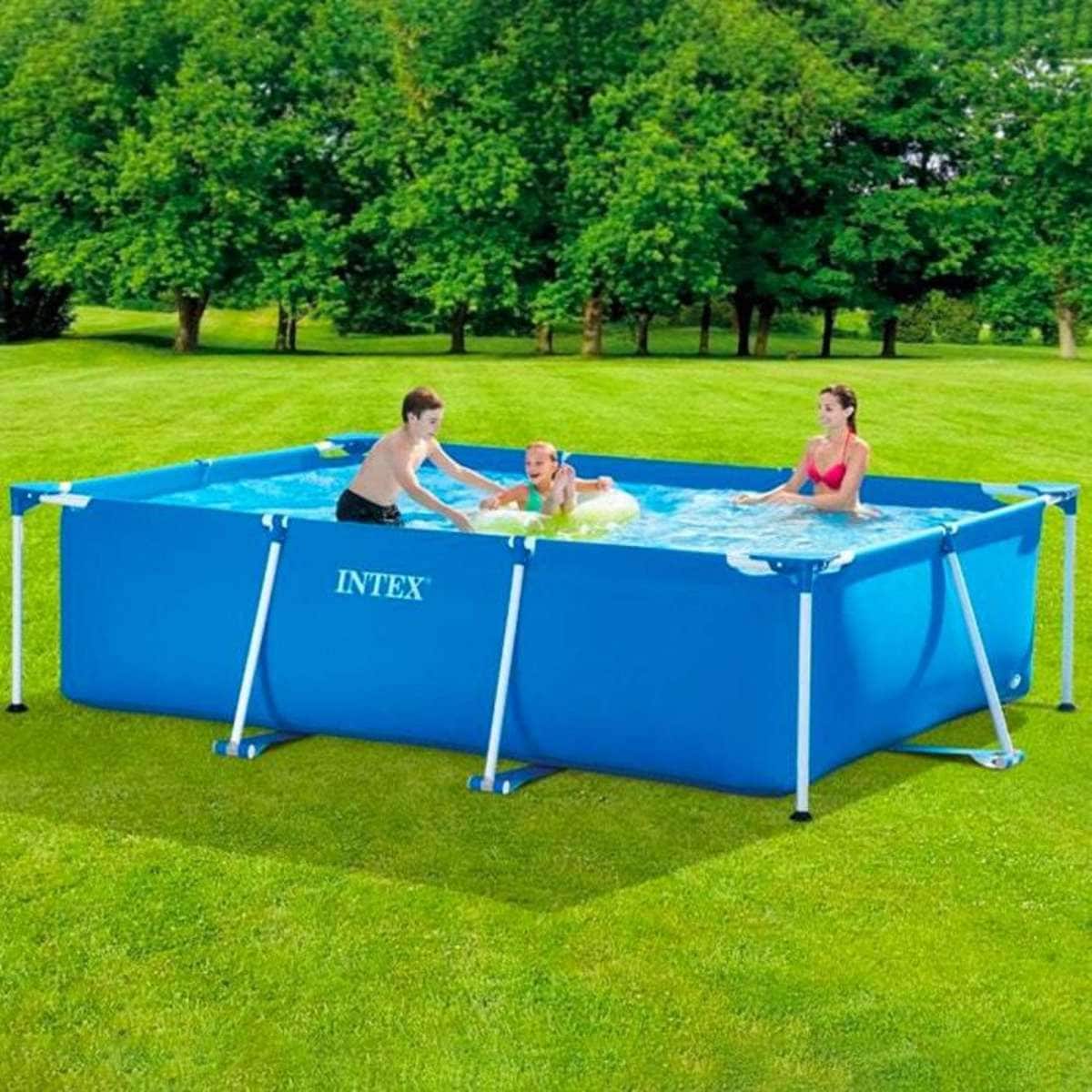 Intex Splash Rectangular Pool Frame Set 3m Woolworths