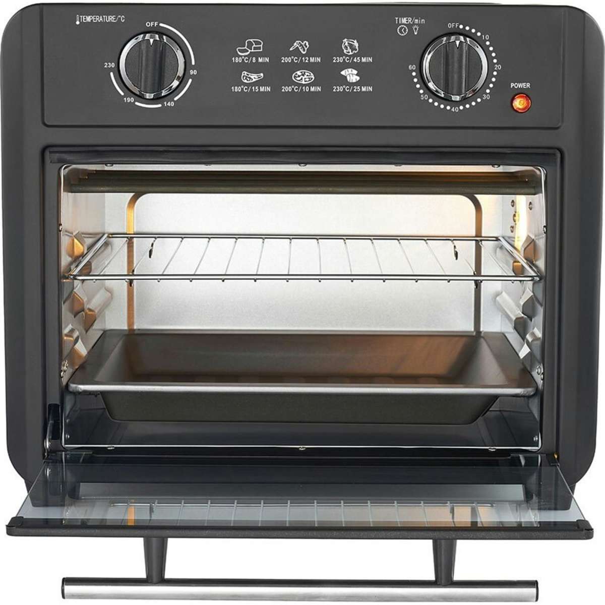 Healthy Choice Convection Air Fryer Oven Black 23L Woolworths